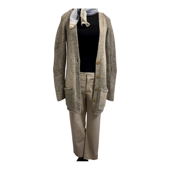 Club Monaco pants size 6 beige colour - Picture 4 of 12